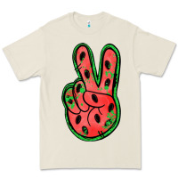 Bone watermelon peace sign Premium Tee - Jasminsmagicworld