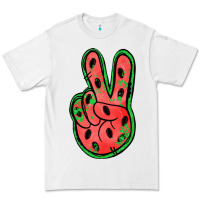 White watermelon peace sign Premium Tee - Jasminsmagicworld