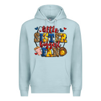 Blue Mist little sister biggest fan softball Premium Hoodie - Jasminsmagicworld