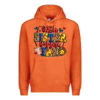Carrot little sister biggest fan softball Premium Hoodie - Jasminsmagicworld
