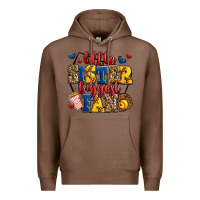 Chestnut little sister biggest fan softball Premium Hoodie - Jasminsmagicworld