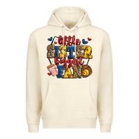 Sandshell little sister biggest fan softball Premium Hoodie - Jasminsmagicworld