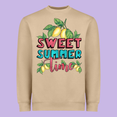 Sweet Summer Time Lemonade Heavyweight Sweatshirt Designed By Bundleandbundleshop