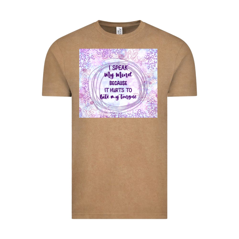 It Hurts To Bite My Tongue Vintage Tee by TumblerDesignByShophia | Teevron