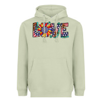 Matcha love sunflower usa flag leopard Heavyweight Hoodie - Artiststas