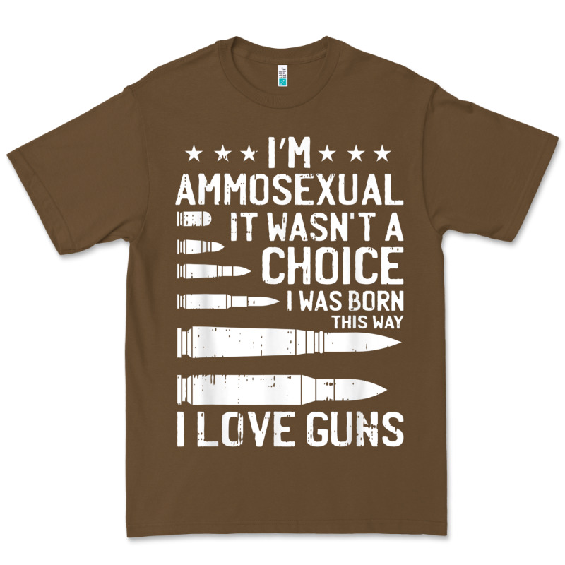 Ammosexual Bullets Love Pro Gun Lover Cool Enthusiast Gifts Premium Tee by minhPixels | Teevron