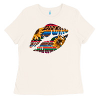Bone Aztec Sunflower Lips Ladies Tee - Bettercallsaul