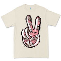 Bone baseball peace sign Premium Tee - Jasminsmagicworld