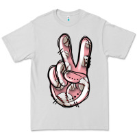 Baseball Peace Sign Premium Tee | Teevron
