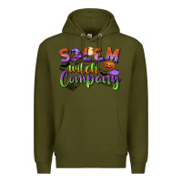 Army Green salem witch company Premium Hoodie - BundleAndBundleShop