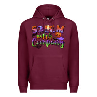 Burgundy salem witch company Premium Hoodie - BundleAndBundleShop