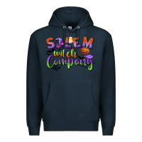 Navy salem witch company Premium Hoodie - BundleAndBundleShop