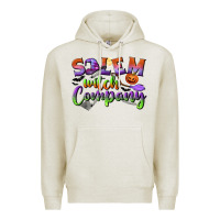 Oatmeal Heather salem witch company Premium Hoodie - BundleAndBundleShop