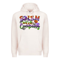 Pale Pink salem witch company Premium Hoodie - BundleAndBundleShop