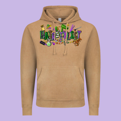 Hairstylist Mardi Gras Vintage Hoodie Designed By Cowgirlartshop