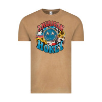 Vintage Camel American honey smiley Vintage Tee - HowdyJamesFarm