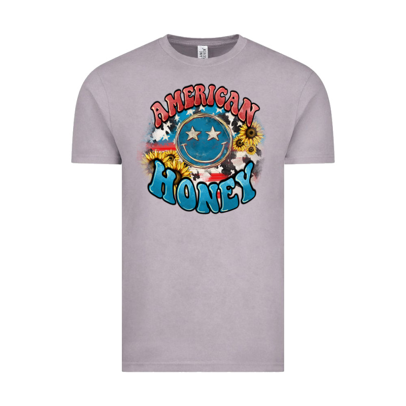 American Honey Smiley Vintage Tee by HowdyJamesFarm | Teevron
