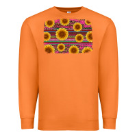 Carrot cinco de mayo sunflower background Premium Sweatshirt - Artiststas