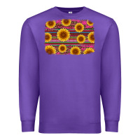 Purple cinco de mayo sunflower background Premium Sweatshirt - Artiststas