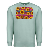 Seafoam cinco de mayo sunflower background Premium Sweatshirt - Artiststas