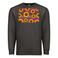 Smoke cinco de mayo sunflower background Premium Sweatshirt - Artiststas