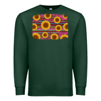 Sports Green cinco de mayo sunflower background Premium Sweatshirt - Artiststas