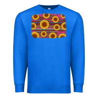 True Royal cinco de mayo sunflower background Premium Sweatshirt - Artiststas