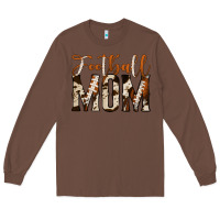 Chestnut football mom Long Sleeve Tee - Jasminsmagicworld