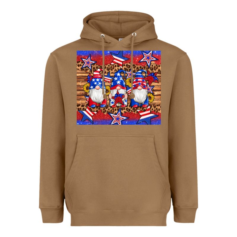 American Flag Gnomes Star Leopard Glitter Tumbler Heavyweight Hoodie by Artiststas | Teevron