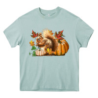Arona Fall Squirrel Heavy Core Tee - LillyAllenDesigns
