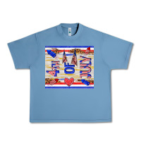 Pebble Blue 4 th of july Urban Heavy Tee - TumblerDesignByShophia