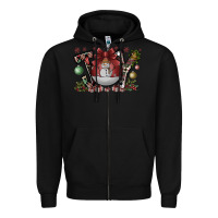 Black joy Zipper Hoodie - CowhideDigitalArt