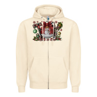 Sandshell joy Zipper Hoodie - CowhideDigitalArt