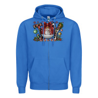 True Royal joy Zipper Hoodie - CowhideDigitalArt