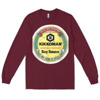 Burgundy Soy Sauce Kikkoman Funny Halloween Costume Long Sleeve Tee - minhPixels