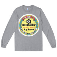 Heather Grey Soy Sauce Kikkoman Funny Halloween Costume Long Sleeve Tee - minhPixels