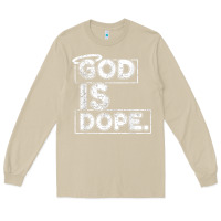 Mushroom God Is Dope Gift for faithful Christians Long Sleeve Tee - minhPixels