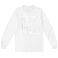 White God Is Dope Gift for faithful Christians Long Sleeve Tee - minhPixels