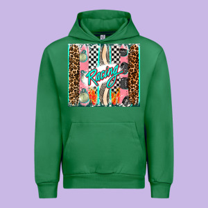 Racing Brushstroke Urban Hoodie Designed By Adodesignshop