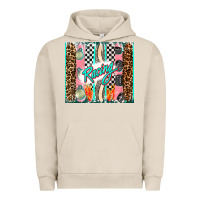 Pigment French Oak racing brushstroke Urban Hoodie - AdoDesignShop