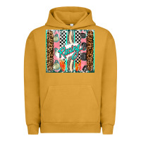 Pigment Peanut Butter racing brushstroke Urban Hoodie - AdoDesignShop