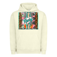 Pigment Pistachio racing brushstroke Urban Hoodie - AdoDesignShop
