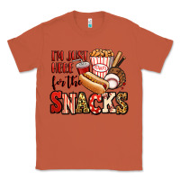 Copper i'm just here for the snacks baseball Classic Tee - Jasminsmagicworld
