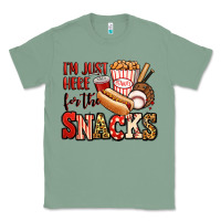 Sage i'm just here for the snacks baseball Classic Tee - Jasminsmagicworld
