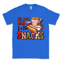True Royal i'm just here for the snacks baseball Classic Tee - Jasminsmagicworld
