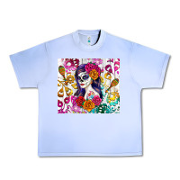 Grape Ice sugar skull girl Urban Heavy Tee - RanaPortraitStore