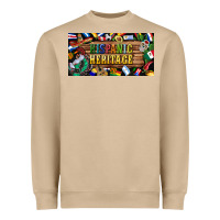 Mushroom hispanic heritage license plate Heavyweight Sweatshirt - BundleAndBundleShop