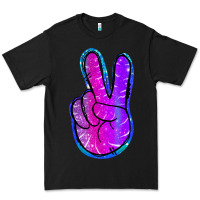 Black Mermaid Peace Sign Premium Tee - Jasminsmagicworld