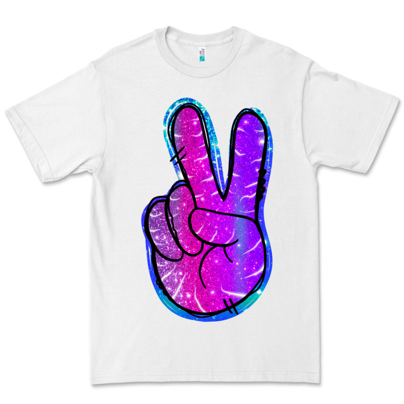 Mermaid Peace Sign Premium Tee by Jasminsmagicworld | Teevron