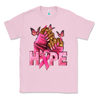 Bubblegum Pink hope cancer nails Classic Tee - NancyCooperArtShop